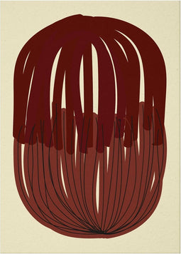 Paper Collective - Poster - Stacked Lines 01 - Nina Bruun - 30x40cm - excl. kader