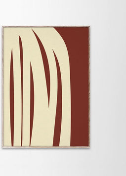 Paper Collective - Poster - Stacked Lines 02 - Nina Bruun - 50x70cm - excl. kader