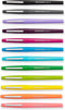 Paper Mate Flair-viltstiften | Medium punt (0,7 mm) | Diverse tropische-vakantiekleuren | 12 stuks