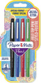 Paper Mate Flair-viltstiften | Medium punt (0,7 mm) | zwarte, blauwe, rode en groene inkt | 4 stuks