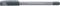 Paper Mate Flexgrip Ultra-balpennen met dop | Medium punt (1,0 mm) | Zwart | 12 stuks