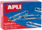 Paperclip nikkel nr.1½ lengte 26mm 100st