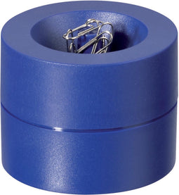 Papercliphouder MAUL Pro Ø73mmx60mm blauw