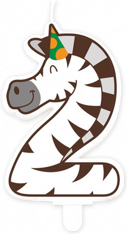 Paperdreams - Jungle - Kaars 2 Zebra