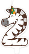 Paperdreams - Jungle - Kaars 2 Zebra