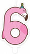 Paperdreams - Jungle - Kaars 6 Flamingo