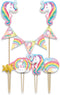 Paperdreams - Taartdecoratie set unicorn - 9 stuks