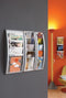Paperflow Quick Blick 4061-35 Folderhouder Aluminium DIN A4 1 stuk(s) Aantal vakken: 4 (b x h x d) 290 x 650 x 95 mm
