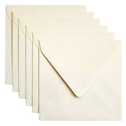 Papicolor - Envelop papicolor 140x140mm metallic ivoor