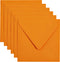 Papicolor - Envelop 140x140mm oranje