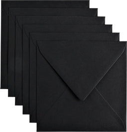 Papicolor - Envelop 140x140mm ravenzwart