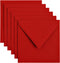 Papicolor - Envelop 140x140mm rood