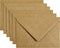 Papicolor - Envelop C6 114x162mm kraft bruin