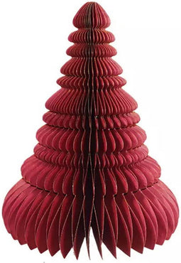 Papier boom glitter 40 cm, boroodeaux