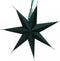 Papier ster velvet 60 cm, groen