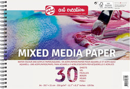 Papier talens art creation mixed media a4 wit | 3 stuks