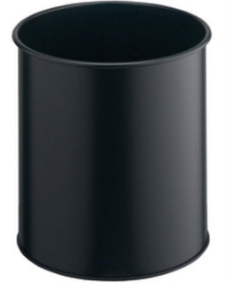Papierbak Durable 3301 23 15liter Rond Zilvermetallic