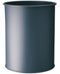 Papierbak Durable 3301 23 15liter Rond Zilvermetallic