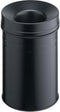 Papierbak met vlamdover Durable 3325-01 15liter zwart