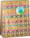 Papieren Cadeau tas L Kraft Rainbow