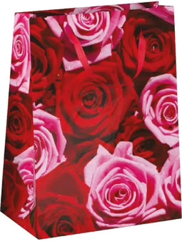 Papieren cadeau tas M Roses