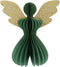 Papieren Engel Glitter 30 cm - Lichtgroen