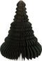 Papieren Kerstboom Glitter 40 cm - Donkergroen
