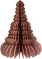 Papieren Kerstboom Glitter 40 cm - Oud Roze