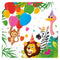 Globos Papieren servetten fsc jungle ballonnen, 20st.