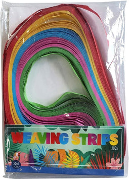 Papieren Vlechtstroken 50x1 cm 200 Stuks