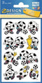 papieretiket Z-design Kids pakje a 3 vel voetbal