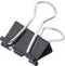 Papierklem MAUL 213 foldback 13mm capaciteit 4mm zwart | 12 stuks