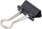 Papierklem MAUL 213 foldback 19mm capaciteit 7mm zwart | 12 stuks