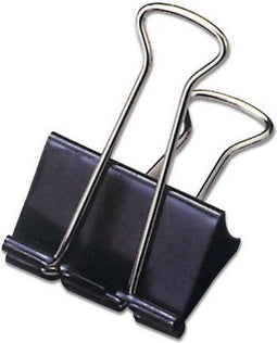 Papierklem office 41mm zwart