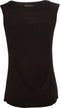 Papillon Singlet Fitness Shirt Dames Zwart Maat S
