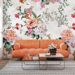 Melli Mello Paradise Found Wall Mural White