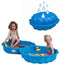 Paradiso Toys zandbak schelpen set blauw
