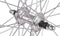 Paralex Achterwiel 28 X 1 3/8 Velgrem Aluminium 36g Zilver