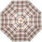 Paraplu Beige Geruit - Carbon - Dsn 100 cm - Lengte 89 cm - Doppler
