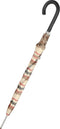 Paraplu Beige Geruit - Carbon - Dsn 100 cm - Lengte 89 cm - Doppler