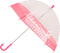 Paraplu BlackFit8 Glow up Transparant Roze (Ø 70 cm)