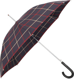 Paraplu Blauw Geruit - Carbon - Dsn 100 cm - Lengte 89 cm - Doppler