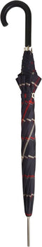 Paraplu Blauw Geruit - Carbon - Dsn 100 cm - Lengte 89 cm - Doppler