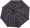 Paraplu Burgund Blauw Rood - Fiberglass - Dsn 103 cm - Lengte 79 cm - Doppler