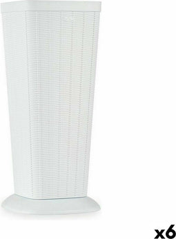 Paraplu Stefanplast Elegance Wit Plastic 25 x 57 x 25 cm (6 Stuks)