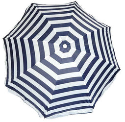 Parasol 160 cm, streep design UV