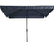 Parasol 200x300 Grijs Lesli 53123
