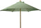 Parasol 220 cm hdpe doek groen