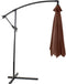 Parasol DKD Home Decor MB-166676 Bruin Multicolour Staal Metaal/Plastic 300 x 300 x 250 cm