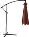 Parasol DKD Home Decor MB-166676 Bruin Multicolour Staal Metaal/Plastic 300 x 300 x 250 cm